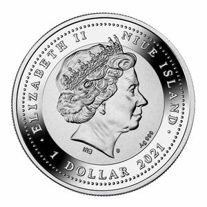 Niue / Silver Ounce 2021 Merry Christmas - obverse photo