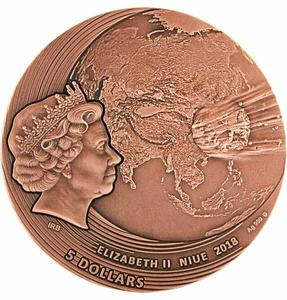Niue / Silver Two Ounces 2018 Fukang Meteorite - obverse photo