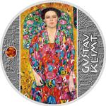 Niue / One Dollar Silver 2019 Gustav Klimt - Portrait of Eugenia - reverse photo