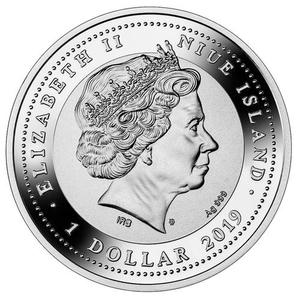 Niue / One Dollar Silver 2019 Suez Canal - obverse photo
