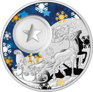 Niue / Silver Ounce 2015 Christmas - reverse photo