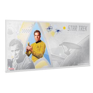 Niue / Silver Five Grams 2018 Captain Kirk - obverse photo