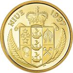 Gold Fifth-Ounce 1997 In Memoriam - Diana the People's Princess: Photo Coin, Niue, Gold Fifth-Ounce 1997 In Memoriam - Diana the People's Princess / thumbnail