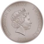 Silver Ounce 2017 Warriors of History - Apaches: Photo Coin, Niue, Silver Ounce 2017 Warriors of History - Apaches / thumbnail