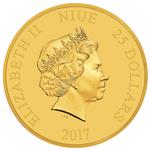 Gold Quarter Ounce 2017 Mickey - Little Whirlwind: Photo Coin, Niue, Gold Quarter Ounce 2017 Mickey - Little Whirlwind / thumbnail