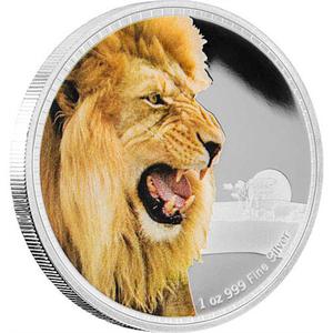 Niue / Silver Ounce 2016 Kings of the Continents - Lion - reverse photo