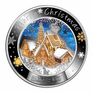 Niue / Silver Ounce 2021 Merry Christmas - reverse photo
