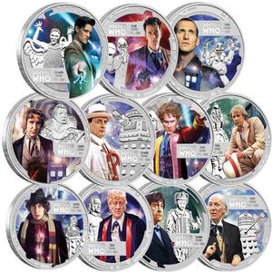 Niue / Silver Half Ounce 2013 Dr Who - First Doctor - reverse photo