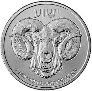 Niue / Silver Ounce 2025 Ram of Calvary - reverse photo