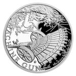 Silver Ounce 2019 Leonardo da Vinci - Machine Gun: Photo Coin, Niue, Silver Ounce 2019 Leonardo da Vinci - Machine Gun / thumbnail