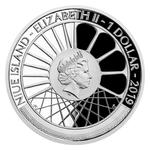Silver Ounce 2019 Jawa Motorcycle: Photo Coin, Niue, Silver Ounce 2019 Jawa Motorcycle / thumbnail