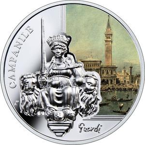 Niue / Silver Ounce 2016 Campanile - reverse photo