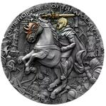 Silver Two Ounces 2019 Apocalypse - Red Horse: Photo Coin, Niue, Silver Two Ounces 2019 Red Horse / thumbnail
