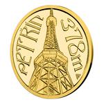 Gold Half Gram 2020 Prague - Petrin Tower: Photo Coin, Niue, Gold Half Gram 2020 Prague - Petrin Tower / thumbnail