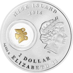 Niue / Silver Half Ounce 2016 Angel of Health - obverse photo