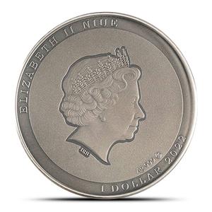 Niue / Silver Half Ounce 2022 Jumping Spider - obverse photo