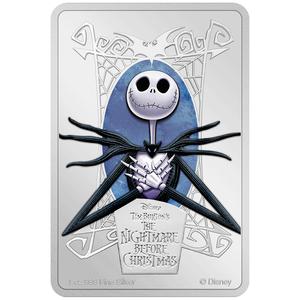 Niue / Silver Ounce 2024 Nightmare Before Christmas - Jack Skellington - reverse photo