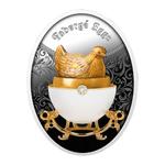 One Dollar Silver 2025 The First Hen Egg: Photo Coin, Niue, One Dollar Silver 2025 The First Hen Egg / thumbnail