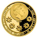 Gold Quarter Ounce 2019 St John of Nepomuk - Martyrdom: Photo Coin, Niue, Gold Quarter Ounce 2019 St John of Nepomuk - Martyrdom / thumbnail