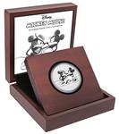 Silver Ounce 2017 Mickey - Gallopin' Gaucho: Photo Coin, Niue, Silver Ounce 2017 Mickey - Gallopin' Gaucho / thumbnail