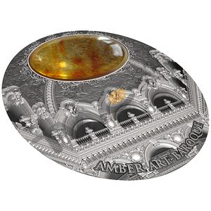 Niue / Silver Two Ounces 2016 Baroque Amber Art - obverse photo