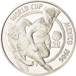 Fifty Dollars 1988 World Cup Mexico 1986: Photo Coin, Niue, Fifty Dollars 1988 World Cup Mexico 1986 / thumbnail