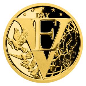 Niue / Gold Tenth-Ounce 2020 End of WW2 in Europe - reverse photo