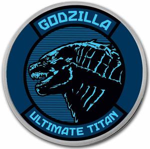 Niue / Silver Ounce 2021 Godzilla vs Kong - Godzilla, Ultimate Titan - reverse photo