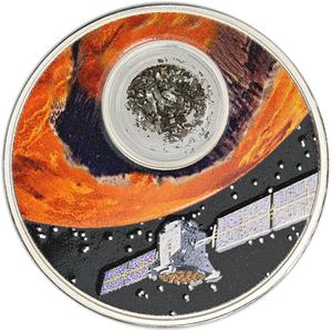 Niue / Silver Ounce 2017 Mission to Mars - reverse photo