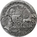 Niue / Silver Ounce 2011 Amber Route - Aquileia - obverse photo