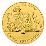 Gold Five Ounces 2018 Czech Lion: Photo Coin, Niue, Gold Five Ounces 2018 Czech Lion / thumbnail