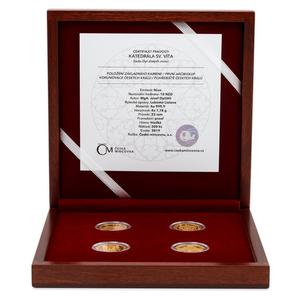 Niue / Gold Quarter Ounce 2019 St Vitus - First Stone - reverse photo