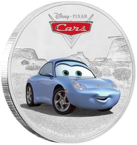 Niue / Silver Ounce 2017 Cars - Sally - reverse photo