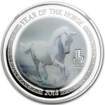 Niue / Silver Half Ounce 2014 Year of the Horse - reverse photo