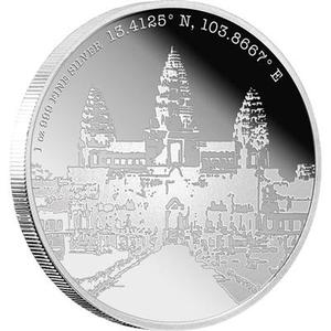 Niue / Silver Ounce 2015 Angkor Wat - reverse photo