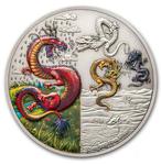 Silver Two Ounces 2019 The Four Dragons: Photo Coin, Niue, Silver Two Ounces 2019 The Four Dragons / thumbnail