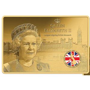 Niue / Gold Tenth-Ounce 2022 Queen Elizabeth II - reverse photo
