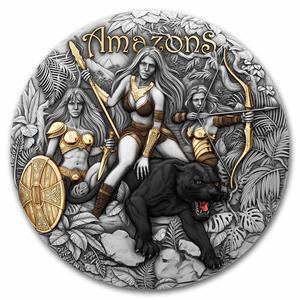 Niue / Silver Two Ounces 2025 Amazons - reverse photo