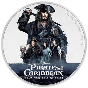 Niue / Silver Ounce 2017 Pirates of the Caribbean - reverse photo