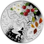 One Dollar Silver 2016 Monkey Tree: Photo Coin, Niue, One Dollar Silver 2016 Monkey Tree / thumbnail