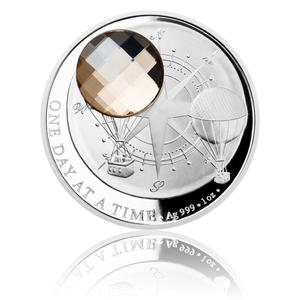 Niue / Silver Ounce 2017 One Day at a Time - Honey - reverse photo