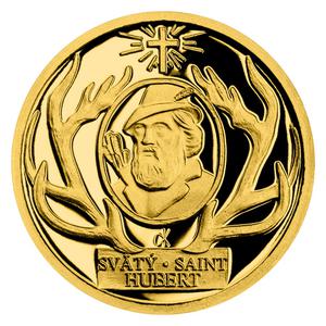 Niue / Gold Half Gram 2021 Saint Hubert - obverse photo