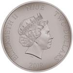 Silver Ounce 2018 Battle of Gettysburg: Photo Coin, Niue, Silver Ounce 2018 Battle of Gettysburg / thumbnail