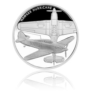Niue / Silver Half Ounce 2016 RAF - Hawker Hurricane - obverse photo
