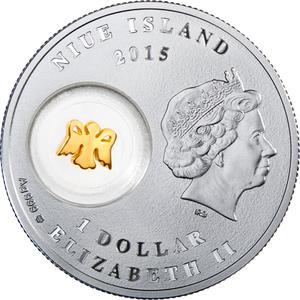 Niue / Silver Half Ounce 2015 Angel of Luck - obverse photo