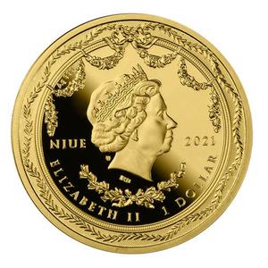 Niue / Gold Tenth-Ounce 2021 Beetle Watch - obverse photo