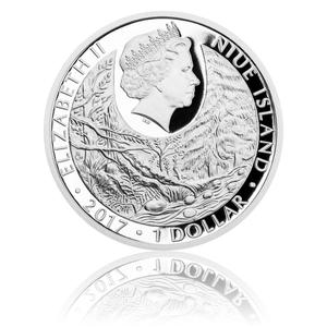 Niue / Silver Half Ounce 2017 Ural Owl - obverse photo