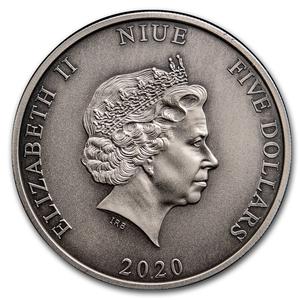 Niue / Silver Ounce 2020 Arachnophobia - obverse photo