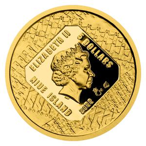 Niue / Gold Tenth-Ounce 2022 Armoured Vehicles - M4 Sherman - obverse photo