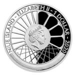 Silver Ounce 2020 Locomotive 365.0: Photo Coin, Niue, Silver Ounce 2020 Locomotive 365.0 / thumbnail